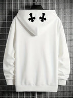 The new 3D smiling face printed casual and comfortable outdoor men's sports sweatshirt for the autumn of 2025